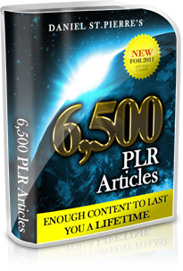 Over 6,500 PLR Articles for your Blog, Forum or Social Network