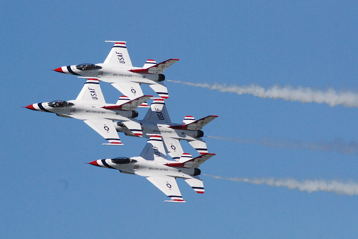 USAF Thunderbird - Sun N Fun Fly In Expo 2022